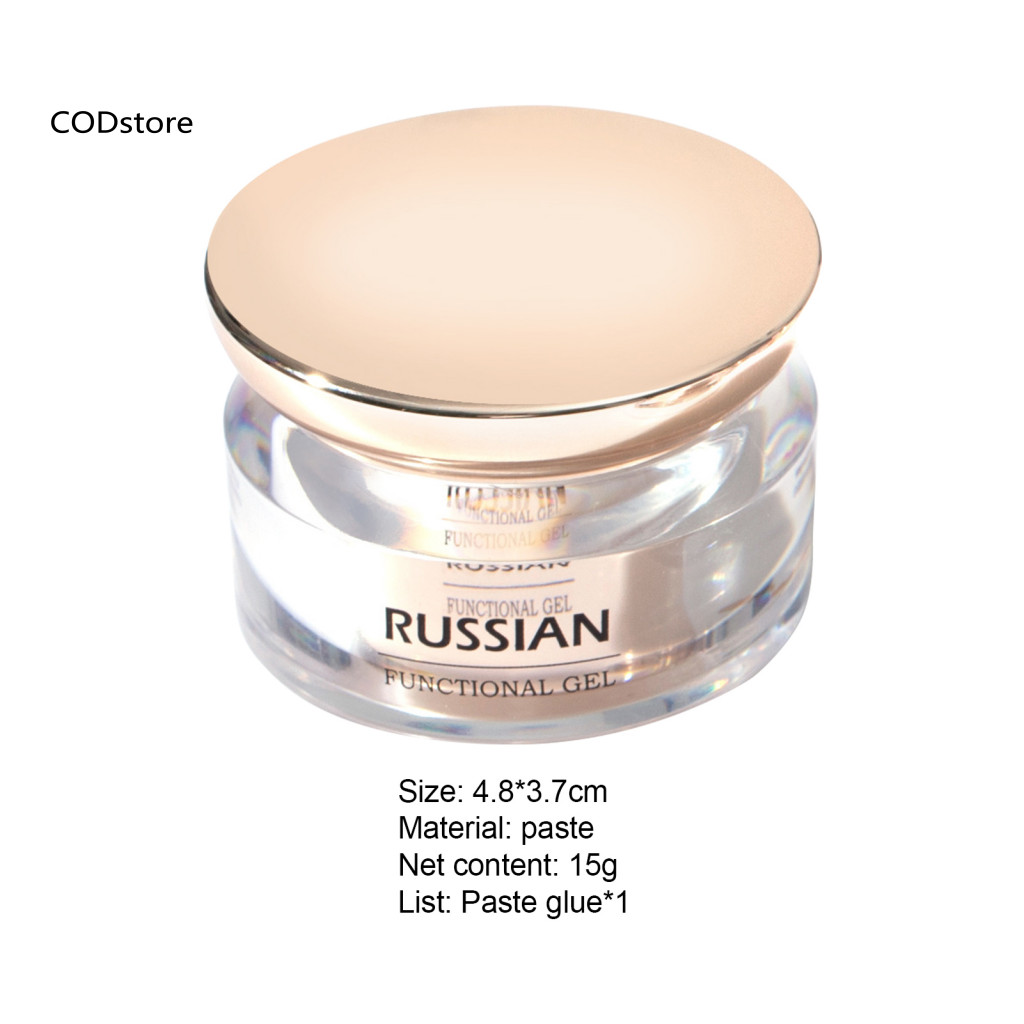 KDC 15g Gel Móng Tay Vô Hại Cho Nữ Tăng Cường Mũi Khoan Định Hình Nối Dài Keo Làm Móng Tay Nhanh Khô