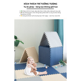 Thảm Xốp EVA Ghép Sàn 30x30cm Chống Trượt – Cách Âm, Cách Nhiệt BUNA.