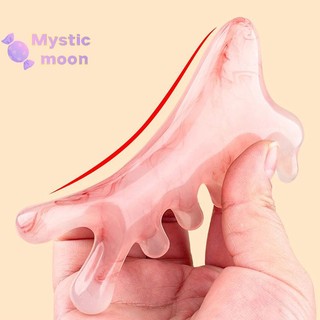 [Huyền bí] Lược Massage kinh tuyến cơ thể Nhựa Năm lược răng rộng Châm cứu tuần hoàn máu Lược chải tóc mịn chống tĩnh điện [Mới]
