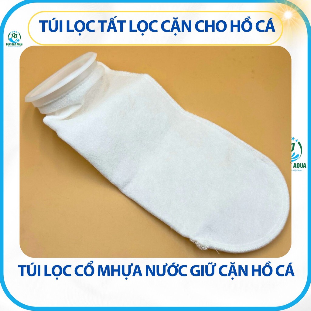 Túi lọc cổ nhựa tất lọc cặn cho hồ cá cảnh, thủy sinh,cá biển thế hệ mới hàng kỹ 4