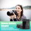 -E8 Pin Giả Với DC Power Bank Cáp Chuyển Đổi USB Thay Thế Cho LP-E8 Cho 550D 600D 650D 700D Máy Ảnh DSLR