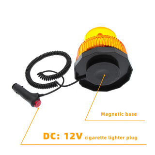 Đèn LED nhấp nháy mái nhà 12-24V LED Đèn cảnh báo nhỏ màu vàng ánh sáng cảnh báo kỹ thuật Đèn nhấp nháy