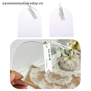 [savemoneyeveryday] 1 Cái Acrylic Không Đều Móng Tay Nghệ Thuật Đầu Giả Bảng Hiển Thị Gel Móng Tay Trong Suốt Ba Lan Đế Trưng Bày Làm Móng Tay Kệ Trưng Bày [vn]
