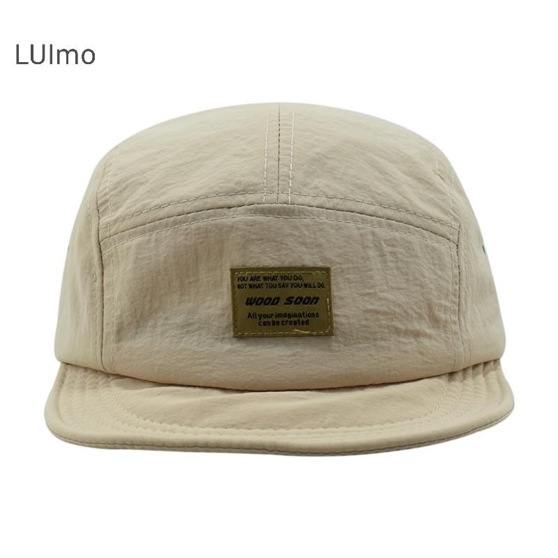 Luimo Ngắn Mỏ Vịt Edge Đa Năng Mũ Chống Nắng Retro Mùa Hè Mềm Top Bóng Chày SBS