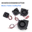 Dc 5V 12V 24V 4010 5015 6015 7530 Quạt thổi Turbo Quạt làm mát không chổi than 4cm 5cm 6cm 7cm cho máy in 3D Máy làm mát dây 2Pin VNK3