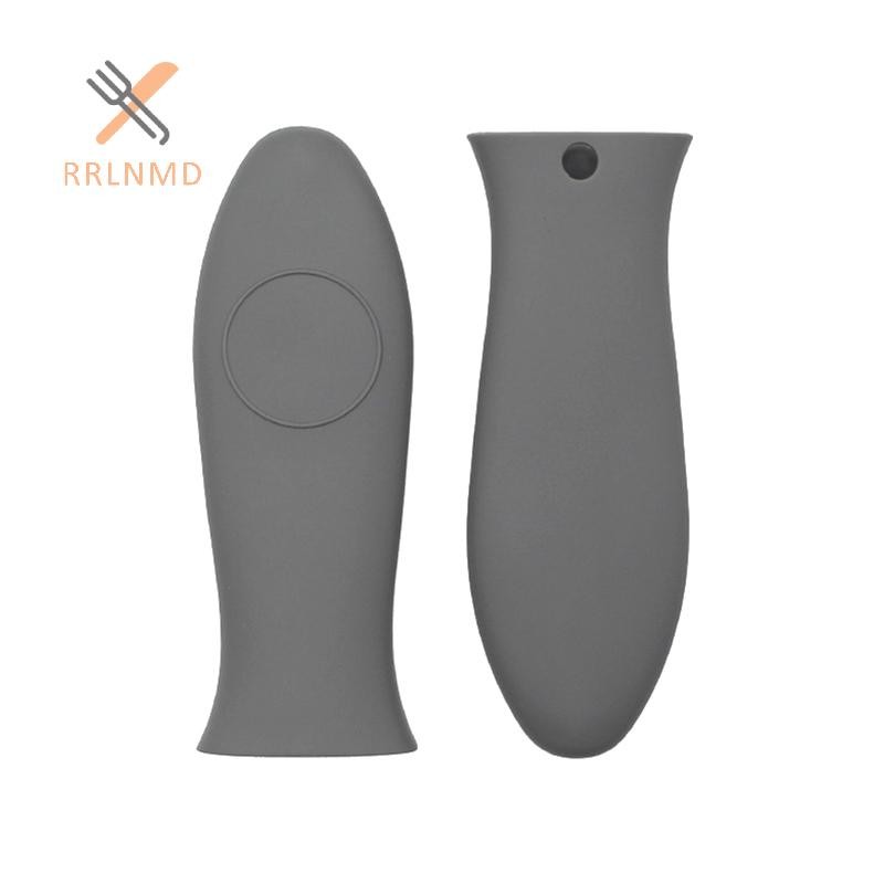 Rrlnmd Chống Trơn Trượt Nồi Silicon Tay Cầm Giá Đỡ Có Thể Tháo Rời Bộ Phận Nồi Gang Skillet Tay Cầm Bao Nồi Chảo Tay Cầm MỚI
