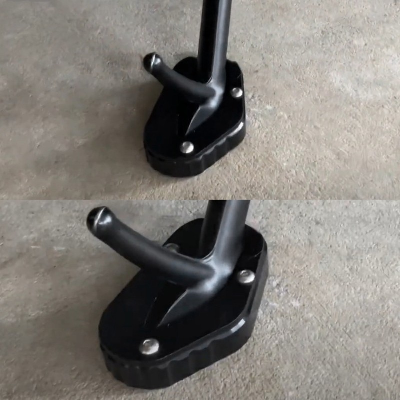 EDB * Nhôm Bên Đứng Pad Xe Đạp Chân Đế Mở Rộng Dễ Dàng Lắp Đặt Chân Đế Miếng Lót Đảm Bảo Ổn Định Tuổi Thọ Cho T100