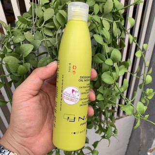 Gel dưỡng tạo kiểu chống cháy UNA DESIGNING OIL NON OIL 250ml [ TN ]