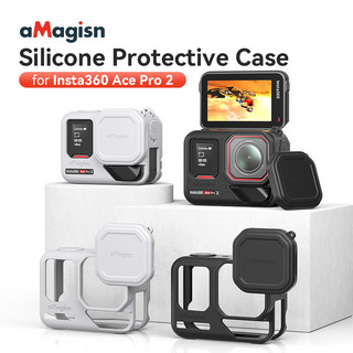 Dành cho Vỏ silicon Insta360 Ace Pro2, Bảo vệ thân ống kính, Phụ kiện máy ảnh