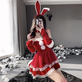 Bán Người Yêu Gợi Cảm Giáng Sinh Nhung Đỏ Nơ