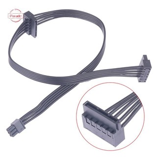 Parade 6 Pin Đến 2 Cáp Ổ Cứng SATA Cáp Cấp Nguồn SSD Ổ Đĩa Quang Dây Nguồn Cho Giao Diện Bo Mạch Chủ VN