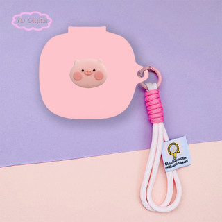Dành Cho Xiaomi Redmi buds 6 Play / active / lite / 5A Ốp Lưng Silicon Mềm Tay Hoạt Hình Tai Nghe Dễ Thương Vỏ Bảo Vệ Có Nhẫn