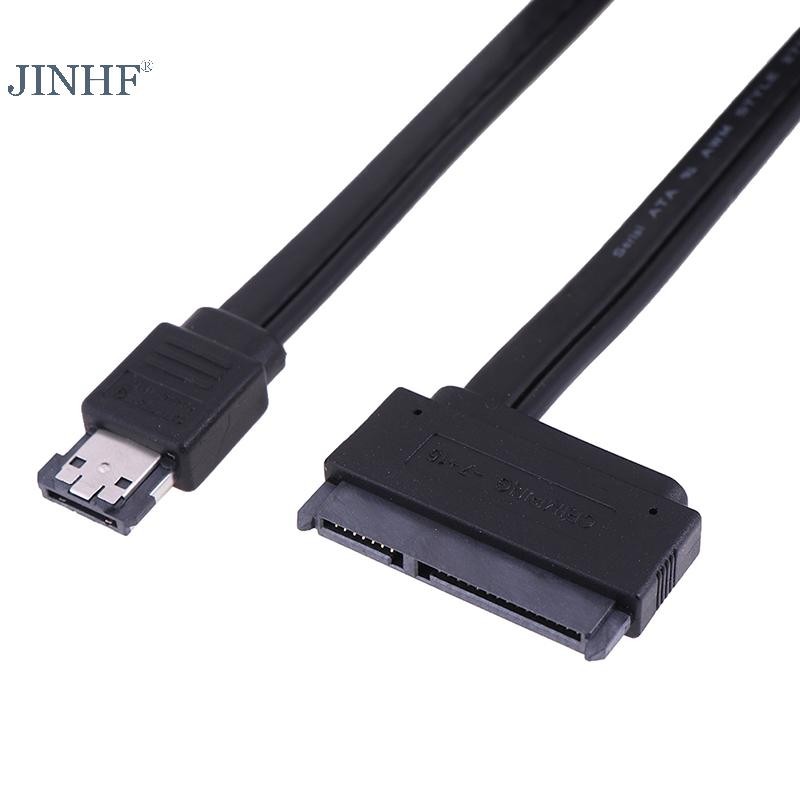 Jinhf Power esata usb 2.0 5v 12v combo đến 2.5 '' 3.5 '' 22pin sata hdd cáp chuyển đổi HOT