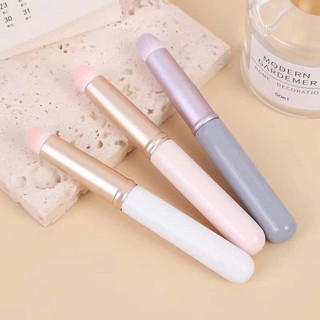 Cọ Son Môi Silicon Có Nắp, Đầu Tròn Mềm Mịn, Tán Son Đều Màu, Dễ Dùng – Phụ Kiện Trang Điểm Nữ