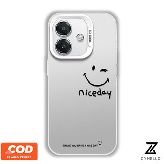 Ốp lưng OPPO A6X A6 A6 PRO A5i A5X A5 5G A3X A3 5G A3 Pro A5 PRO ins Vỏ điện thoại di động TPU chống sốc mặt cười tiếng Anh
