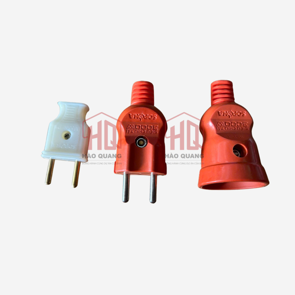 Combo Phích Cắm Điện Sopoka Siêu chịu tải, Chống Vỡ – Chịu Va Đập Cao, Chân Đồng Nguyên Chất