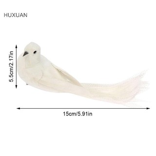 Huxuan 1 Bồ Câu Nhân Tạo Giả Bồ Câu Mô Phỏng Bồ Câu Cây Giáng Sinh Tiệc Cưới Trang Trí Nhà Cửa Trang Trí Phòng Khách RFT