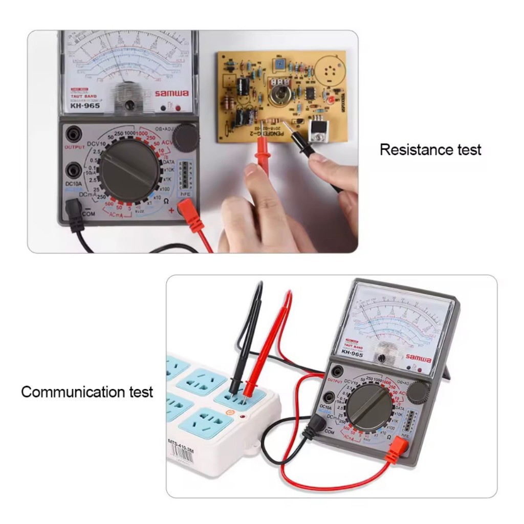 Đồng hồ vạn năng Samwa KH-965 tặng kèm pin,đồng hồ điện tử,máy đo vạn năng,đo điện,đồng hồ đa năng đo điện trở,đồng hồ