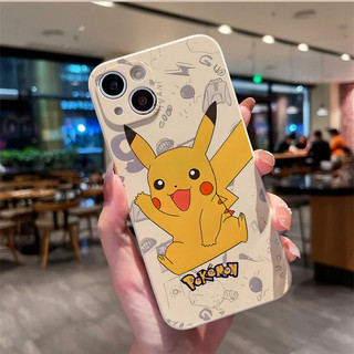 Ốp Lưng Cho Redmi A3 A2 A1 14C 13C 12C 10C 9A 9C 9T 12 10 9 8 K60 K40 K30 Note 14 13 PRO 12 Plus 12S Ốp Lưng Pokemon Pikachu Thời Trang Anime Dễ Thương Hoạt Hình Silicon