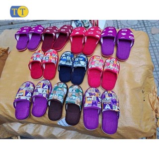 Dép bông đi trong nhà đế xốp cực đẹp Free Size