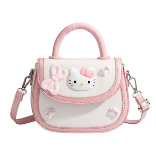 2026 Mới Hello Kitty Kết Cấu Cao Cấp Hợp Thời Trang Cầm Tay Túi Yên Xe