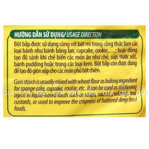 Bột bắp Meizan gói 1kg