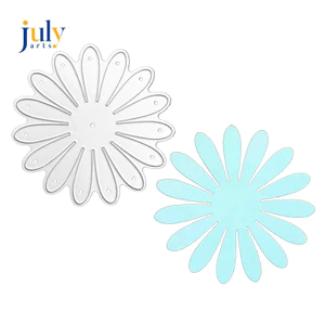 Sổ Lưu Niệm Khuôn Cắt Hướng Dương DIY Dập Nổi Cắt Trẻ Em Giấy Thủ Công Khắc Bản Mẫu