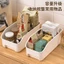 Khay nhựa đựng xếp đồ ngăn nắp màu trắng và nhám mờ 2 size