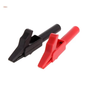 Shas 300V 15A Kẹp Cá Sấu Kẹp Kiểm Tra Điện Với 4 Mm Chuối Jack Ổ Cắm Thiết Bị Đầu Cuối Thích Hợp Cho Vạn Năng Kiểm Tra L