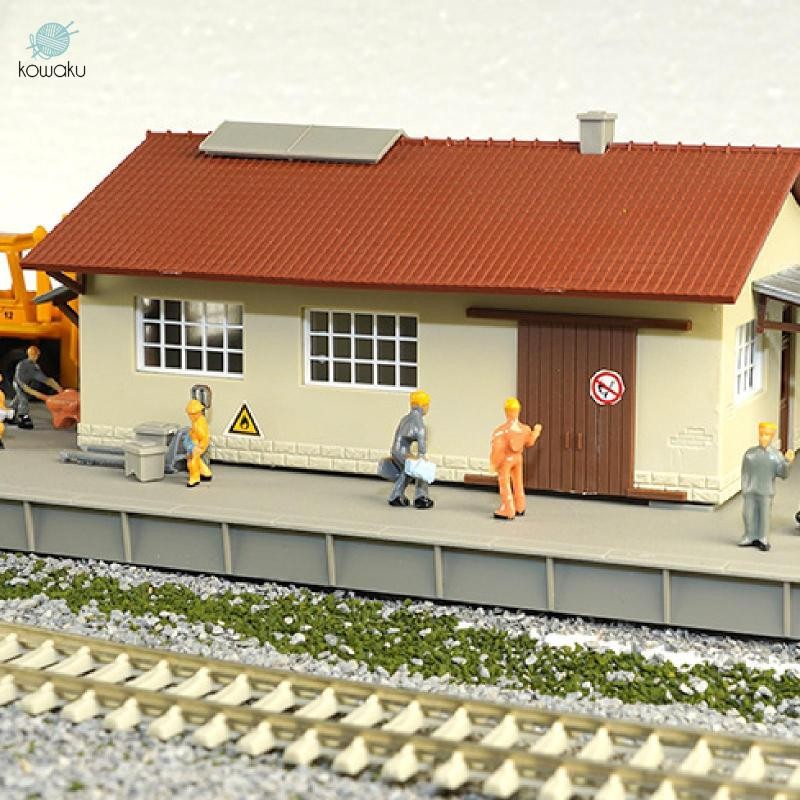 Mô hình Đường ray xe lửa 1: 87 Dự án DIY Phụ kiện đa năng Chiều dài 19,69 inch