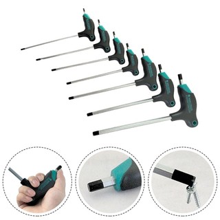 [Fuxin] 1 Cờ lê chìa khóa lục giác loại T cho dụng cụ cầm tay sửa chữa tuốc nơ vít lục giác H2.5-H8