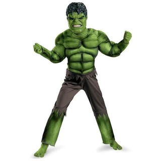 Trang phục Cosplay Hulk phù hợp cho tiệc Halloween dành cho cả gia đình
