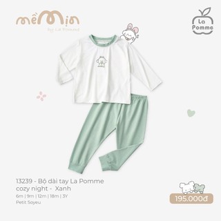 La pomme AW2025 BST full Bộ dài tay La Pomme cho bé T8.2.3