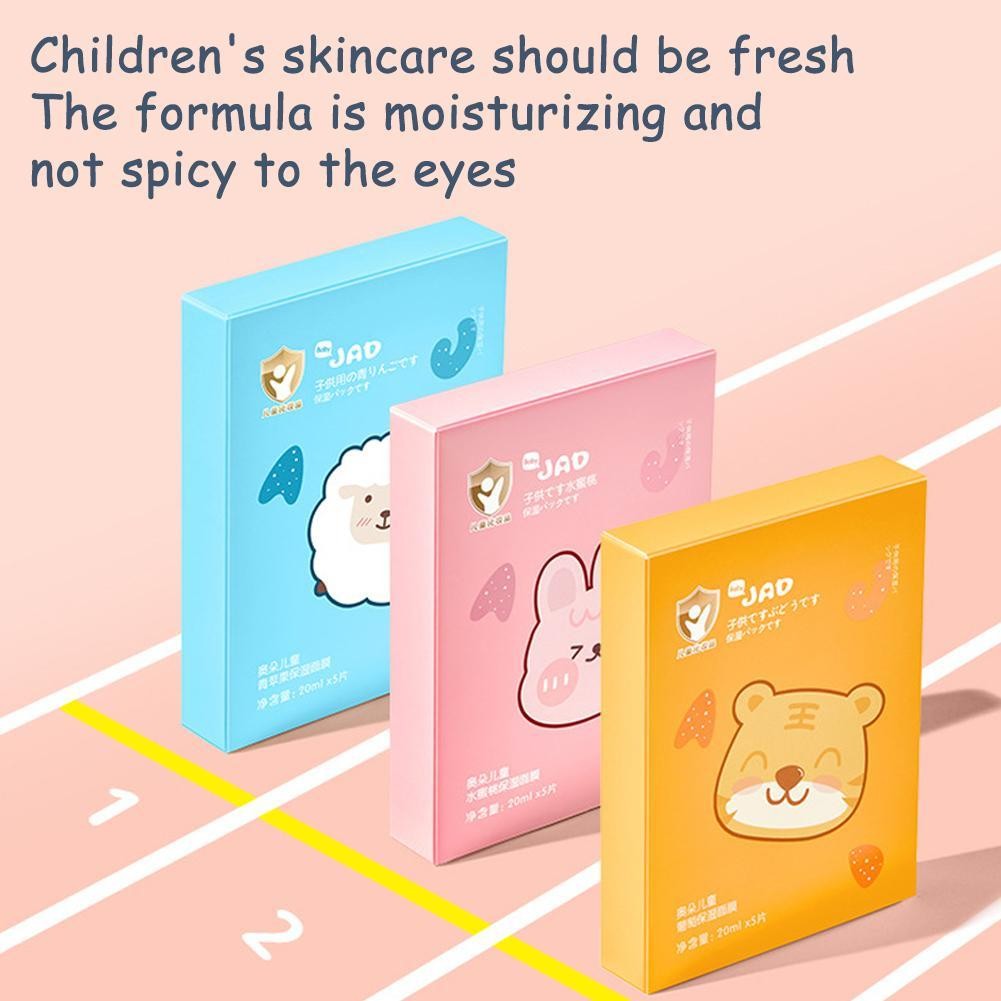 Mặt nạ dưỡng ẩm cho trẻ sơ sinh và trẻ em Mặt nạ dưỡng ẩm dưỡng ẩm cho bé 3-15 tuổi E8