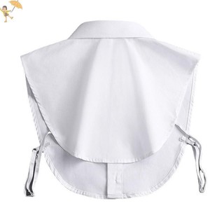 [Gou] Cổ Giả Trắng Đen Áo Len Áo Sơ Mi Có Thể Tháo Rời Nữ Cotton Ve Áo Áo Top Nữ Quần Áo Phụ Kiện VN