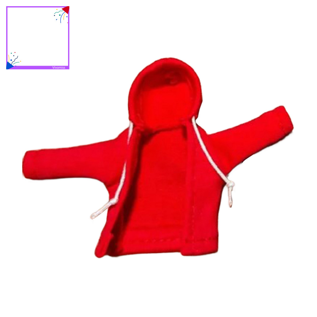 [Vm] Áo Hoodie hình thu nhỏ Hình hành động Quần áo 3d Robot in hình hành động Áo Hoodie có khớp nối Trang phục búp bê di chuyển nhiều khớp nối cho người mua Đông Nam