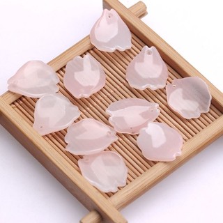 20 bông hoa cánh hoa men màu diy phong cách cổ phong cách kẹp tóc Hán phục chất liệu làm mũ đội đầu diy NHDZ 3AC4