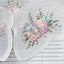 OXXGGKAO Cổ giả Organza nữ đa năng có hoa thêu và đính cườm