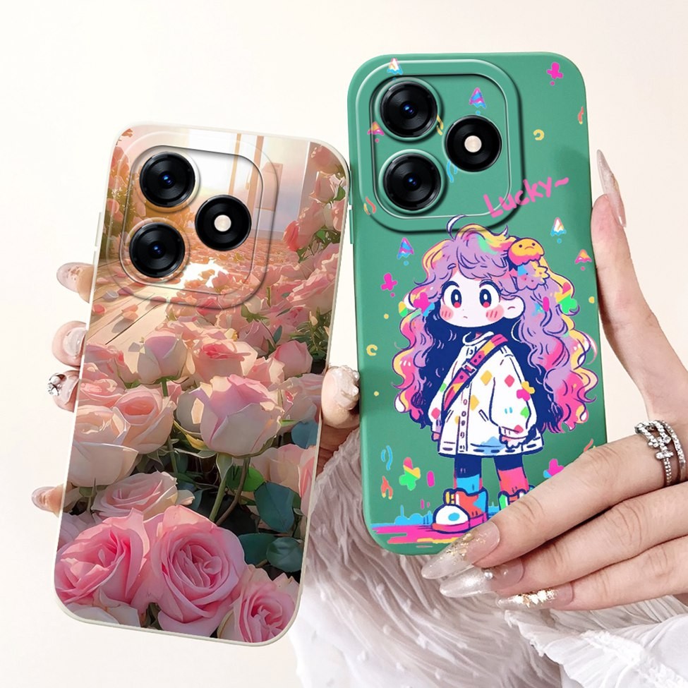 Ốp Lưng Tecno Spark 10 10C 10Pro 10 5G Thời Trang Thẩm Mỹ Bướm Hoa Mèo Dễ Thương Ốp lưng Tecno Spark 10 Pro K15q K15k KI5m K17 K18