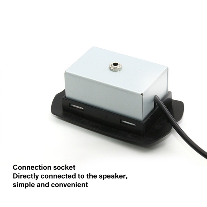 Mon Guitar Equalizer Tuner Guitar Pickup Acoustic Guitar 2 Ban Nhạc EQ Preamp Khuếch Đại Equalizer Guitar Pickup Piezo Syste