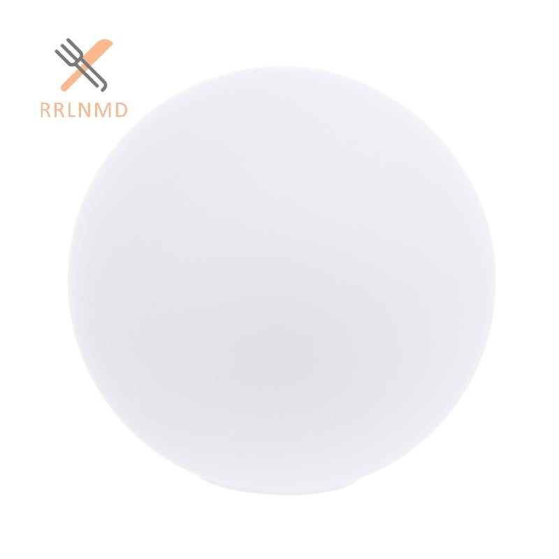 Bóng đèn thủy tinh màu trắng RRLNMD, Bóng đèn hình quả cầu Milky Fitg, D / 6 / 8 / 10cm / D12 / 13cm D15cm Vỏ đèn tròn MỚI