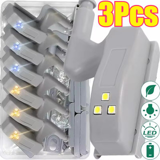 Đèn bản lề bên trong LED - Cửa tủ quần áo Ngăn kéo Đèn cảm biến tủ - Tủ bếp gia đình Đèn không dây đa năng