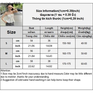 Meisha888 Chắc Chắn Dây Sling Áo Mùa Hè Nơ Gợi Cảm Không Tay Nữ Ngày Lễ Ngọt Ngào Đẹp