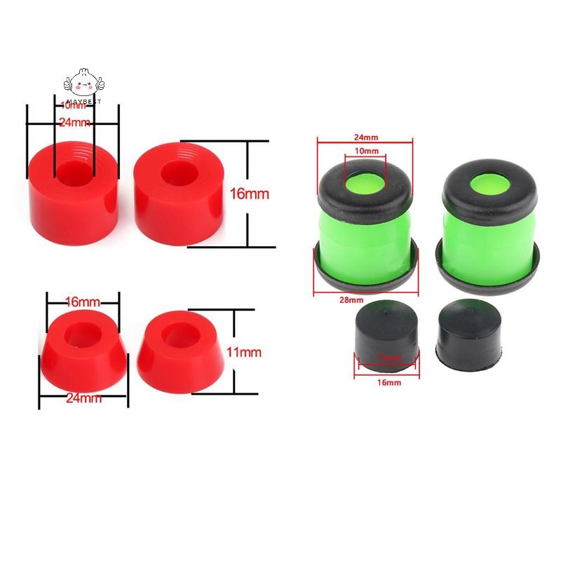 Maybest 1 Bộ Ván Trượt Xe Tải Xây Dựng Lại Bộ Bushing Vòng Đệm Xoay Cốc Giảm Chấn 5In {VN}