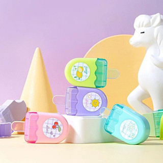 Combo 2 Gôm Tẩy màu hình que kem Deli 71122 - giao màu ngẫu nhiên