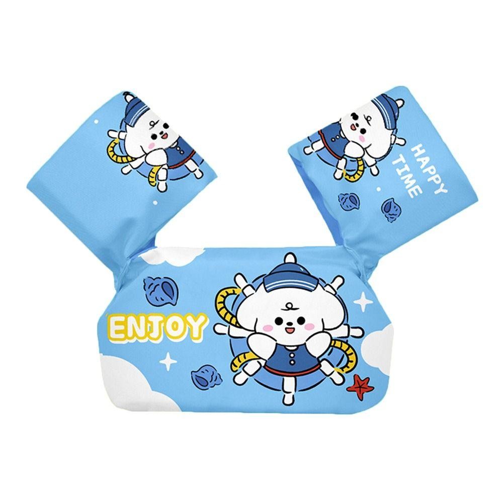 Vòng phao bơi HOBBYIN cho bé, hoạt hình nổi và thoáng khí, dễ điều chỉnh - Perfect cho mùa hè!
