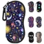 Kính mắt Neoprene MERIGGIARE, Kính râm mềm bền, Túi đeo kính có dây kéo bảo vệ siêu nhẹ thời trang dành cho nam và nữ