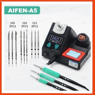 Máy hàn AIFEN A5 cầm tay, tay cầm điều khiển, phù hợp mũi hàn C210, kèm 1 mũi vát