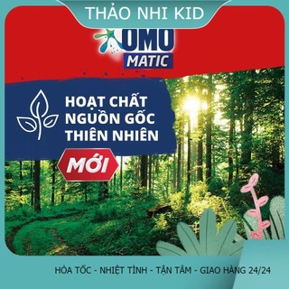 Combo 2 Túi Nước Giặt OMO Matic Cho Quần Áo Bé - 2 Túi 3.6Kg