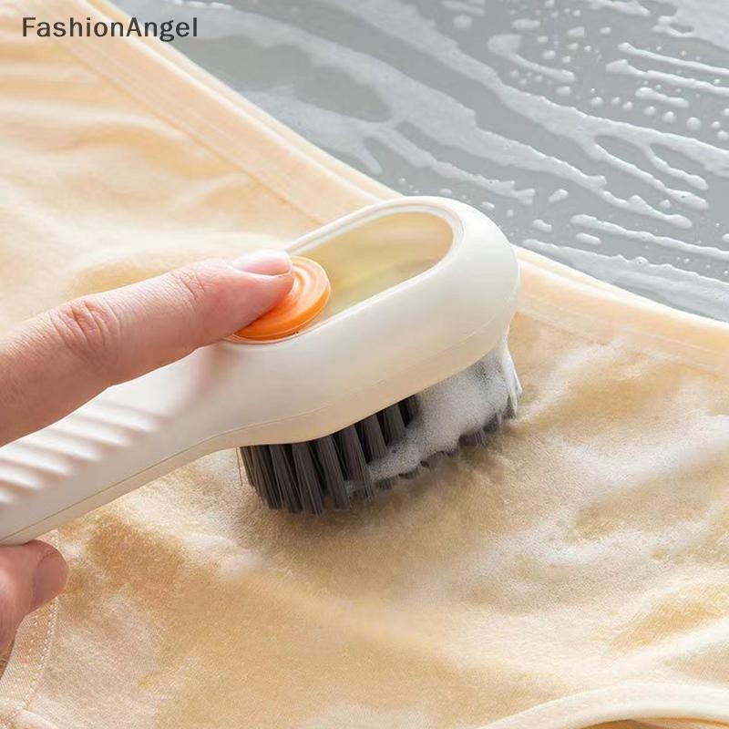 FashionAngel 1 Giày Giặt Plus Bàn Chải Giày Lỏng Đa Năng Bấm Mềm Bàn Chải Giày Tay Cầm Dài Bàn Chải Quần Áo Cleaing Dụng Cụ VN